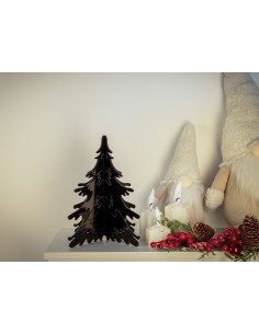 iPLEX Design Plexy Noel H.25 Nero - 21x25x21 cm 2