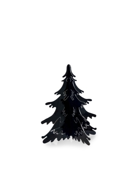 iPLEX Design Plexy Noel H.25 Nero - 21x25x21 cm