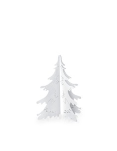 iPLEX Design Plexy Noel H.25 Bianco - 21x25x21 cm