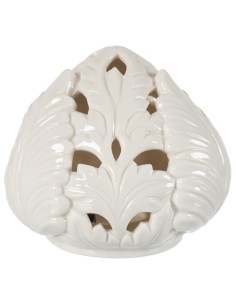 Coccole di Casa - PIGNA TRAF. con LED S/BASE BIANCA h 10 cm