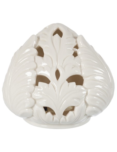 Coccole di Casa - PIGNA TRAF. con LED S/BASE BIANCA h 10 cm