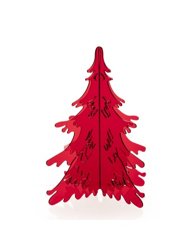 iPLEX Design Plexy Noel H.40 Rosso - 34x40x34 cm