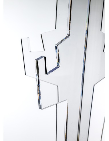 iPLEX Design Sovrana Appendiabiti Trasparente - 60x165x60 cm