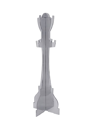 iPLEX Design Sovrana Appendiabiti Fume' - fumè - 60x165x60 cm