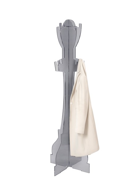 iPLEX Design Sovrana Appendiabiti Fume' - fumè - 60x165x60 cm