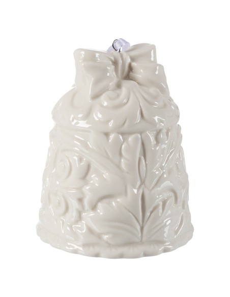 Coccole di Casa - "L. DAMASK" CAMPANA P. D.7xh8.5 cm