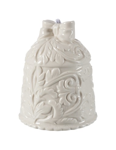 Coccole di Casa - "L. DAMASK" CAMPANA GR. D.10xh12.5 cm
