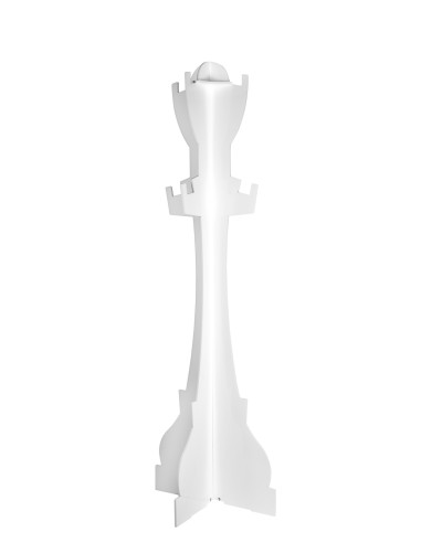 iPLEX Design Sovrana Appendiabiti Bianco - 60x165x60 cm