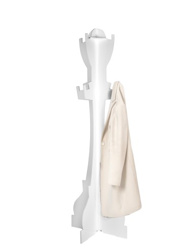 iPLEX Design Sovrana Appendiabiti Bianco - 60x165x60 cm