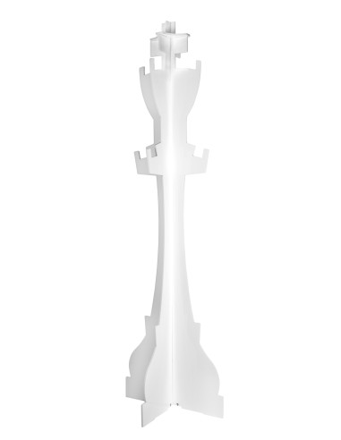 iPLEX Design Sovrano Appendiabiti Bianco - 60x178x60 cm