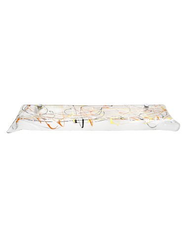 iPLEX Design - Drappeggi Mensola Multicolor in plexiglass - 69x5x20 cm