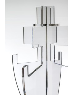 iPLEX Design Sovrano Appendiabiti Trasparente - 60x178x60 cm 2