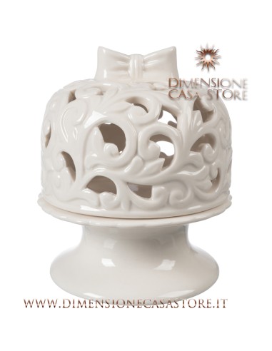 Coccole di Casa - "L. Bow" Alzata con Cupola Traf P. 12X15