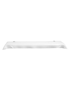 iPLEX Design - Drappeggi Mensola Bianca in plexiglass - white - 69x5x20 cm 2