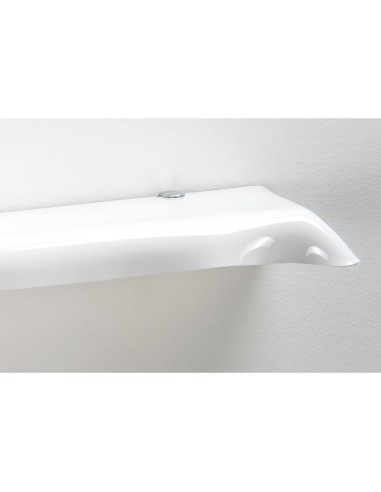 iPLEX Design - Drappeggi Mensola Bianca in plexiglass - white - 69x5x20 cm