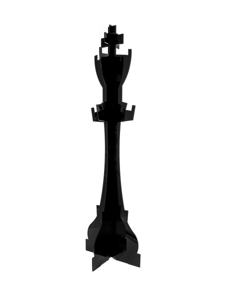 iPLEX Design Sovrano Appendiabiti Nero - 60x178x60 cm