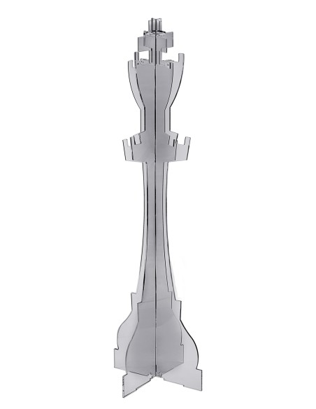 iPLEX Design Sovrano Appendiabiti Fume' - fumè - 60x178x60 cm