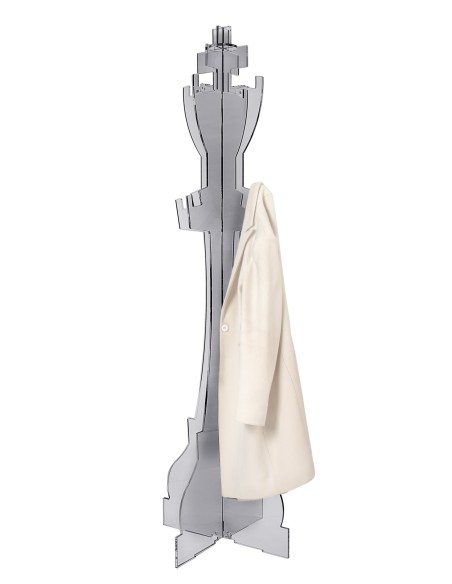 iPLEX Design Sovrano Appendiabiti Fume' - fumè - 60x178x60 cm