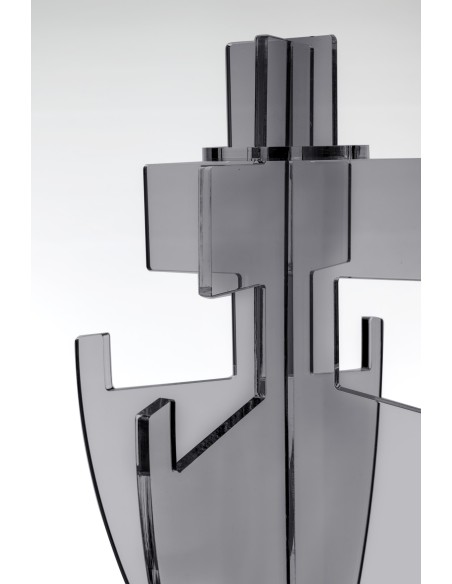 iPLEX Design Sovrano Appendiabiti Fume' - fumè - 60x178x60 cm