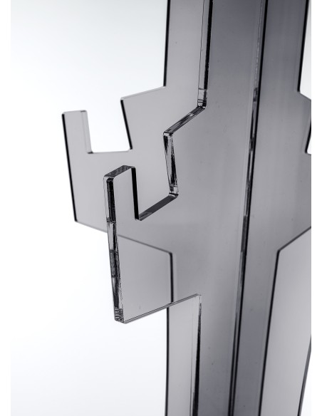 iPLEX Design Sovrano Appendiabiti Fume' - fumè - 60x178x60 cm