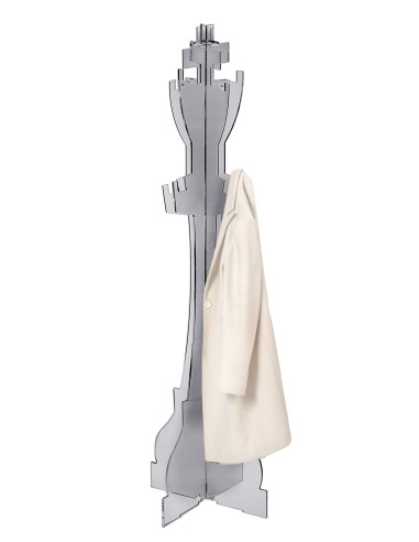 iPLEX Design Sovrano Appendiabiti Fume' - fumè - 60x178x60 cm