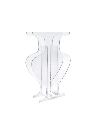 iPLEX Design Etrusco Xxl Portaombrelli Trasparente - 38x60x11 cm