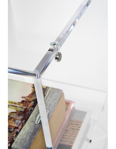 iPLEX Design - Contigo Tavolino Trasparente in plexiglass x h 43 - 30x43x27,5 cm