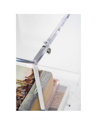 iPLEX Design - Contigo Tavolino Trasparente in plexiglass x h 43 - 30x43x27,5 cm