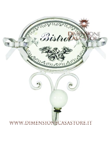Coccole di Casa - Portaasciugamani 1 Pomello Bistrot