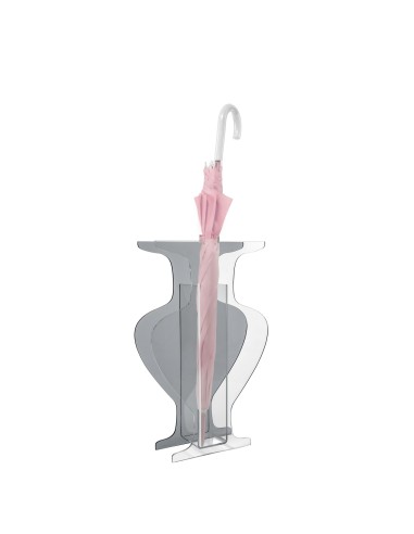 iPLEX Design Etrusco Xxl Portaombrelli Fume' - fumè - 38x60x11 cm