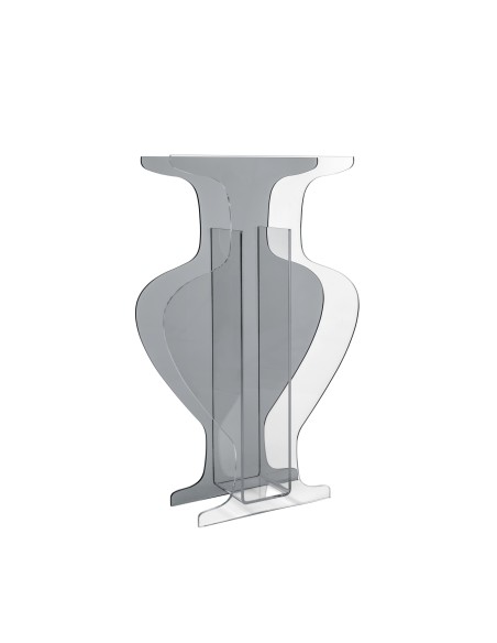iPLEX Design Etrusco Xxl Portaombrelli Fume' - fumè - 38x60x11 cm