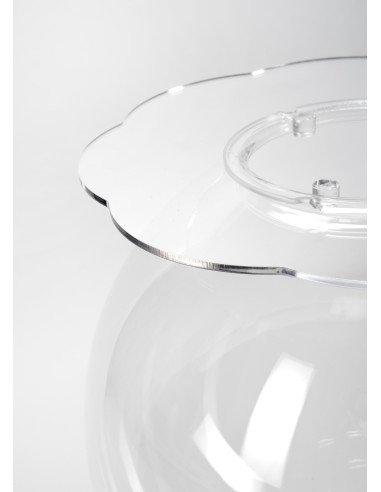 iPLEX Design - Boollino Trasparente in plexiglass - 40x46x40 cm
