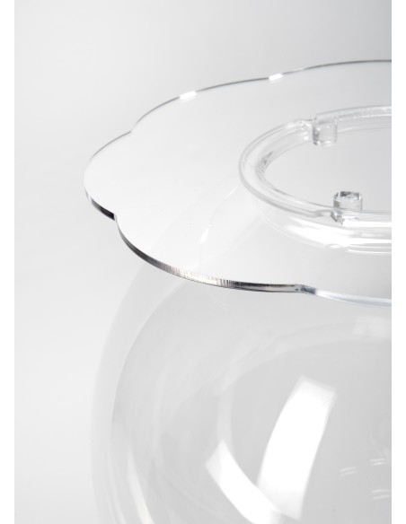 iPLEX Design - Boollino Trasparente in plexiglass - 40x46x40 cm