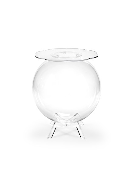 iPLEX Design - Boollino Trasparente in plexiglass - 40x46x40 cm