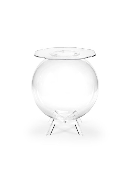 iPLEX Design - Boollino Trasparente in plexiglass - 40x46x40 cm