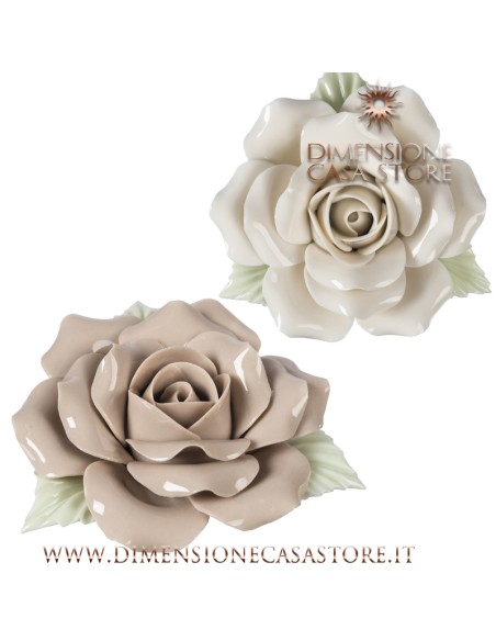 Coccole di Casa - Magnete Lucido Bianco E Tort 2Ass D.9Xh3