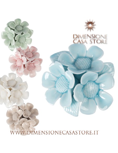 Coccole di Casa - Magnete "Bouquet Margherite" 5 Ass 5X2 cm
