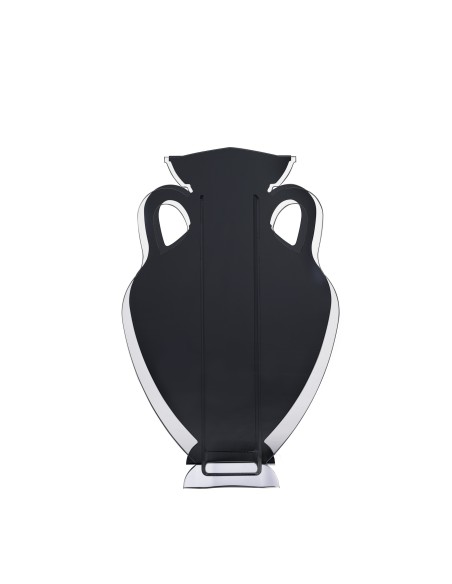 iPLEX Design Anfora Xxl Portaomrelli Nero - 35x56x11 cm