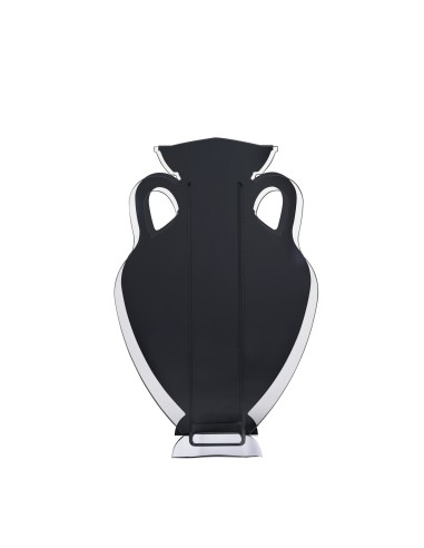 iPLEX Design Anfora Xxl Portaomrelli Nero - 35x56x11 cm