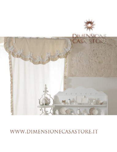 Coccole di Casa - L. My Heart Tenda 140X300 cm Con Embrasse