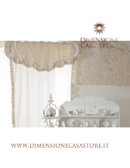 Coccole di Casa - L. My Heart Tenda 140X300 cm Con Embrasse
