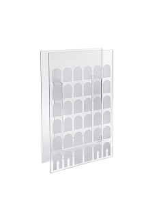 iPLEX Design Eur Xxl Portaombrelli Trasparente - 35x60x11 cm 2