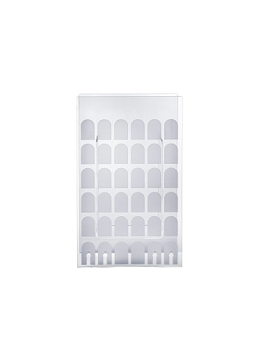 iPLEX Design Eur Xxl Portaombrelli Trasparente - 35x60x11 cm
