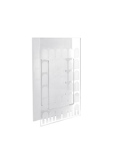 iPLEX Design Eur Xxl Portaombrelli Bianco - 35x60x11 cm 2