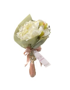 Fiori di Lena - Bush di fiori misti con tag Festa della Mamma e nappa corona 2
