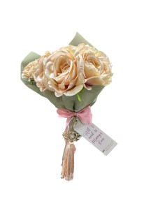 Fiori di Lena - Bush di fiori misti con tag Festa della Mamma e nappa corona 2