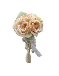 Fiori di Lena - Bush di fiori misti con tag Festa della Mamma e nappa corona 2