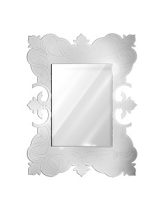 iPLEX Design Alterego Specchio da Tavolo Silver - 42x33x15 cm 2