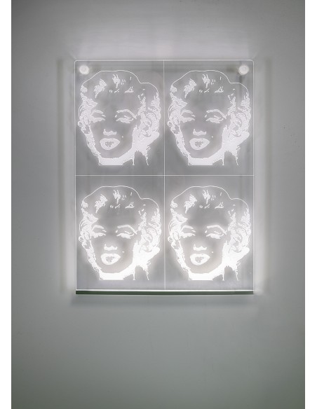 iPLEX Design Norma Jeane Quadro Luminoso - Trasparente - 38x1x28 cm