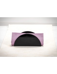 iPLEX Design - Serving Portatovaglioli Verticale Nero in plexiglass - 17,5x8,5x6 cm 2